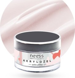 NEESS DONEGAL Akrylożel do paznokci - Milky Glitter (7887)  15g