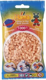Hama Beads Hama midi perler 1000stk selvlysende rød