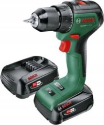 Wiertarko-wkrętarka Bosch Bosch cordless drill/driver UniversalDrill 18V-60 (green/black, 2x Li-ion batteries 2.0Ah, case, POWER FOR ALL ALLIANCE)