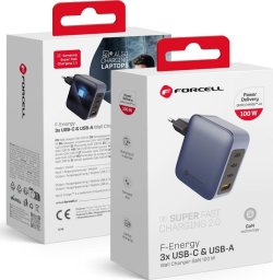 Ładowarka ForCell VT-46 1x USB-A 3x USB-C 5 A