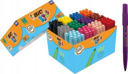 Bic BIC 107457, Medium, Bullet tip, Multicolour, Round, 144 pc(s), Cardboard box