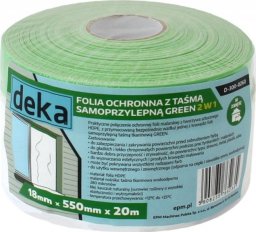  Deka FOLIA OCHRONNA Z TAÅMÄ ZIELONÄ DO ZEWNÄTRZ  55CM*20M