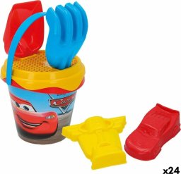 Cars Zestaw zabawek plażowych Cars  14 cm (24 Sztuk)