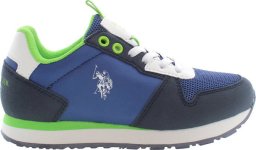  U.S. Polo Assn NIEBIESKIE BUTY SPORTOWE US POLO NAJLEPSZA CENA 34