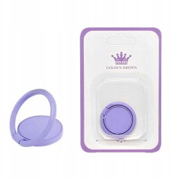 Vega UCHWYT TELEFONU STOJAK UNIWERSALNY RING HOLDER FIOLETOWY>