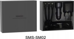 Ładowarka Vega ZESTAW ŁADOWARKA SIECIOWA SAMOCHODOWA SOMOSTEL + KABEL 3W1>