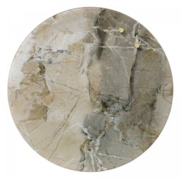 NAGA Magnetyczna tablica szklana okrągła 35 cm beżowy marmur Beżowy marmur 37x3,5x37mm (1szt)