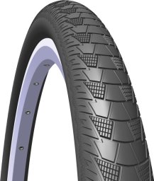 MITAS Tire Rubena Mitas Cityhopper V99 28x2.00 Black [52-622] 12474