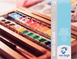 Talens Van Gogh Watercolour paper pad | 40 x 30 cm, 300 g, 75 sheets