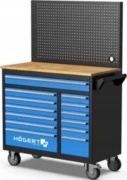 Högert Technik HOGERT WORKSHOP CABINET 13 DRAWERS WITH WALL PANEL