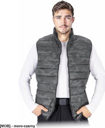 R.E.I.S. SPINER-V - Pikowany bezrękawnik ochronny ocieplany męski 2XL