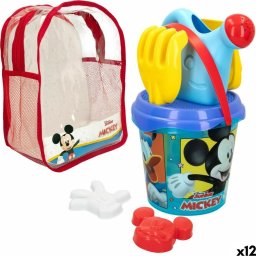 Mickey Mouse Zestaw zabawek plażowych Mickey Mouse  18 cm polipropylen (12 Sztuk)