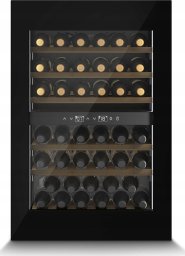 Chłodziarka do wina Caso Caso | Wine Cooler | WineDeluxe WD 41 | Energy efficiency class F | Built-in | Bottles capacity 41 | Juodas