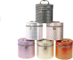 Adar Kuferek M z lusterkiem na zamek 17x16x17cm MIX