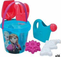 Frozen Zestaw zabawek plażowych Frozen  18 cm (16 Sztuk)