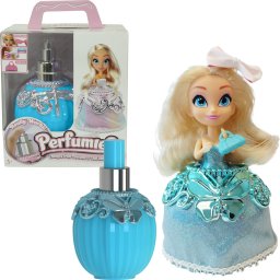 Tm Toys Laleczka Perfumies Cherrie Blossom Laleczka we flakonie Niebieska