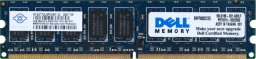 Pamięć serwerowa Dell Pamięć RAM 1x 2GB DELL PowerEdge & Precision Workstation DDR2  667MHz ECC UNBUFFERED DIMM | SNPF6802C/2G