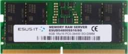 Pamięć ESUS IT Pamięć RAM 1x 8GB ESUS IT SO-DIMM DDR5 4800MHz PC5-38400 | ESUD54800SS16/8G