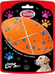 Pet Nova Pet Nova Rugby 14cm STRONG pomarańczowe L