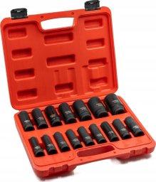 Klucz udarowy Hikoki GROSLEY SET 16 pcs. LONG IMPACT SOCKETS 1/2"