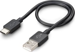Kabel USB Poly USB-A - USB-C 0.75 m Czarny (8L5A3AA)