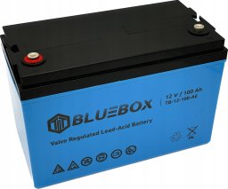 Agregat Dedra Akumulator Bluebox Vrla AGM 12V 100AH Techtru TB-12-100-AE