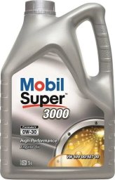 Mobil Mobil Alyva SUPER 3000 FORMULA V 0W/30 sintetinė varikliams 5 L