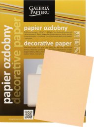 GALERIA PAPIERU Papier ozdobny Galeria Papieru A4/120g Nature ciemnobeżowy (50) -