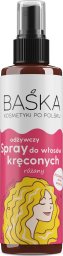  Solverx BAŚKA Spray odżywczy do włosów kręconych - różany 200 ml