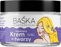 BAŚKA Regulujący krem do twarzy - fiołki 50ml