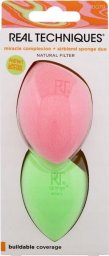 Real Techniques REAL TECHNIQUES_SET Miracle Complexion Sponge Duo gąbka do makijażu 2szt.