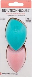 Real Techniques REAL TECHNIQUES_SET Miracle Mattifying Duo gąbka do makijażu 2szt.