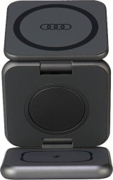 Audi Audi składana ład. indukcyjna 3w1 szary/grey Big Logo AU-MWC3IN1-GT/D1-GY