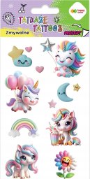 BaByliss Tatuaże zmywalne Unicorn HAPPY COLOR