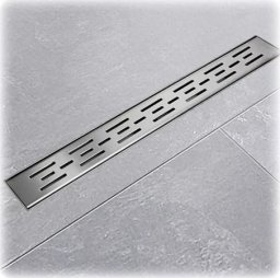 Bituxx Odpływ liniowy 60cm łazienkowy ze stali nierdzewnej z maskownicą Matrix