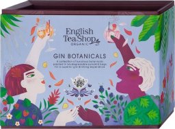 English Tea Shop English Tea Shop, Herbata BIO, seria GIN BOTANICALS,  Zestaw 12 piramidek