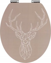 Deska bidetowa Wenko Deska sedesowa STAG, MDF/Bambus, Wenko