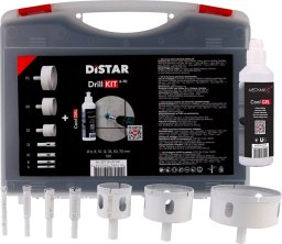 Wiertło Distar Zestaw do wiercenia Distar DrillKIT 6-70 z CoolGEL