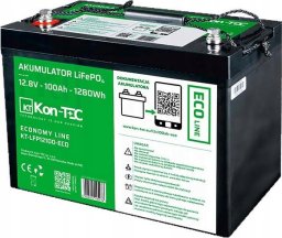  Volt Akumulator ECO LiFePO4 12V (12,8V) 200Ah Kon-TEC