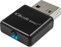 Karta sieciowa Qoltec Bezprzewodowy Ultra szybki mini adapter NANO Wi-Fi Qoltec standard N USB 2.0 300Mbps