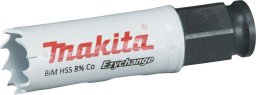 Makita MAKITA OTWORNICA BIM HSS-Co 8% 20mm EZYCHANGE METAL, STAL, ALU, DREWNO, PVC