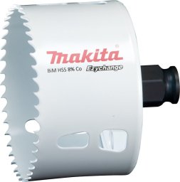 Makita MAKITA OTWORNICA BIM HSS-Co 8%  79mm EZYCHANGE METAL, STAL, ALU, DREWNO, PVC