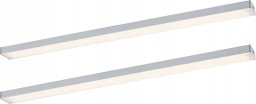 Paulmann Zestaw opraw podszafkowych LED LINE DIM PIR 2x4W 2x350lm 350mm 30000K 230V chrom matowy / aluminium