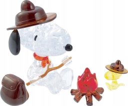 Multigra Crystal Puzzle - Snoopy Camping