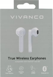 Słuchawki Vivanco Vivanco wireless headset Smart Air Pair, white (60599)