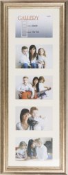 Ramka Victoria Collection Photo frame Ema Gallery 20x60/5/10x15, bronze (VF3968)