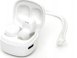 Słuchawki Platinet Platinet wireless earbuds PM1001W TWS, white (45924)