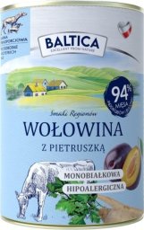  Baltica Mokra karma dla psa BALTICA Wołowina z pietruszką 400g