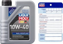 LIQUI MOLY 2626 MoS2 lekki bieg Super 10W-40 1L