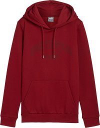 Puma Bluza damska Puma Ess Logo LAB Hoodie FL bordowa 682987 13 M